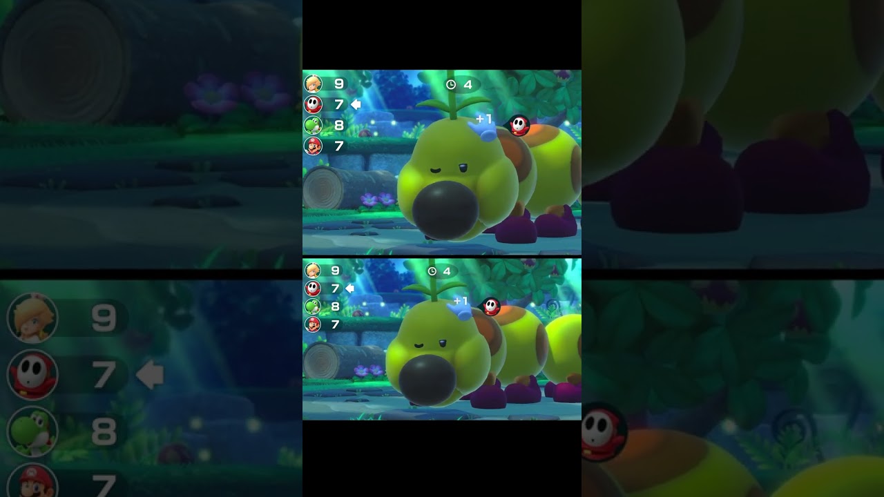 super mario party  Gameplay shyguy Vs Yoshi Vs mario Vs Rosalina #マリオパーティ100ミニゲームコレクション 377