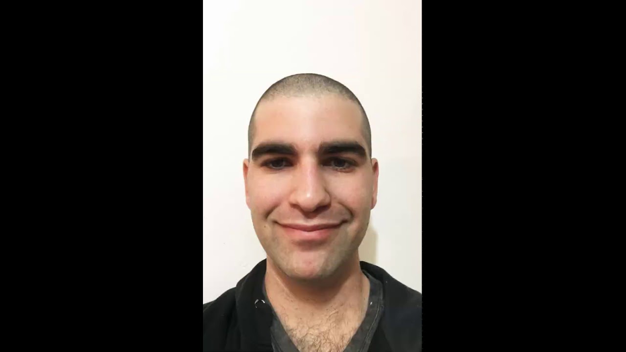Growing my beard and hair for 1 year 2019-2020