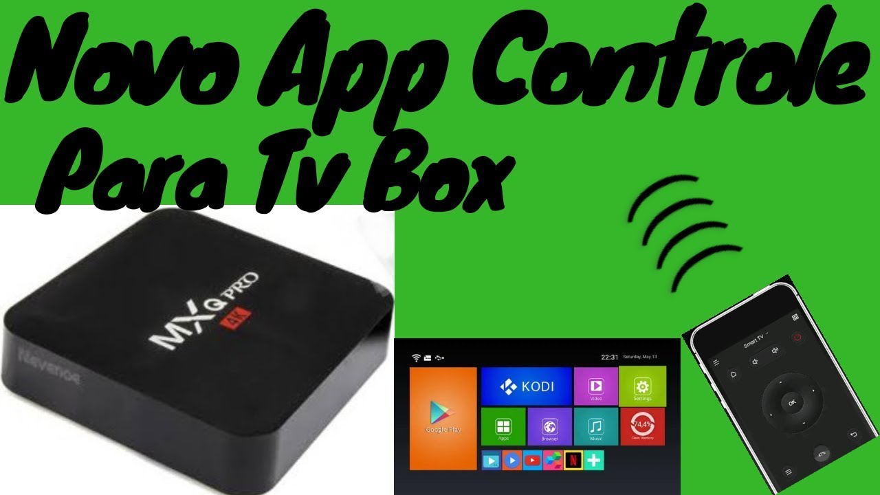 Novo App Controle Remoto para Tv Box