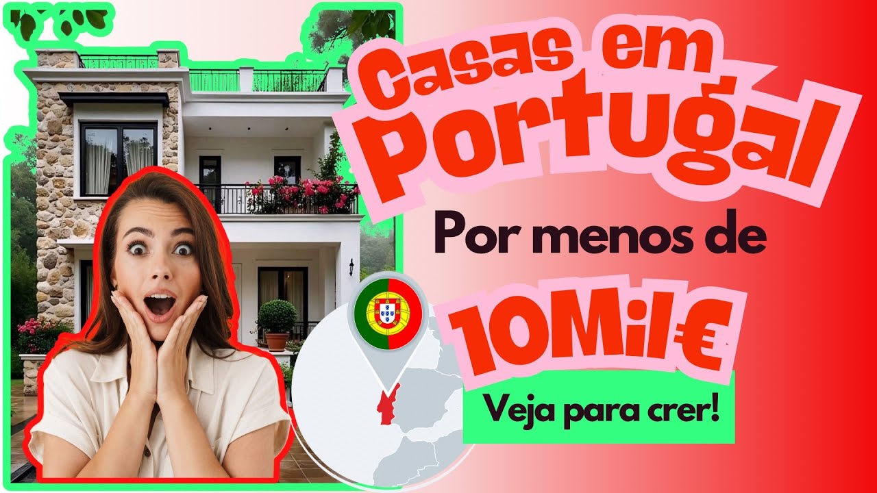 Casas Baratas em Portugal- Por menos de 10mil€, veja para crer!