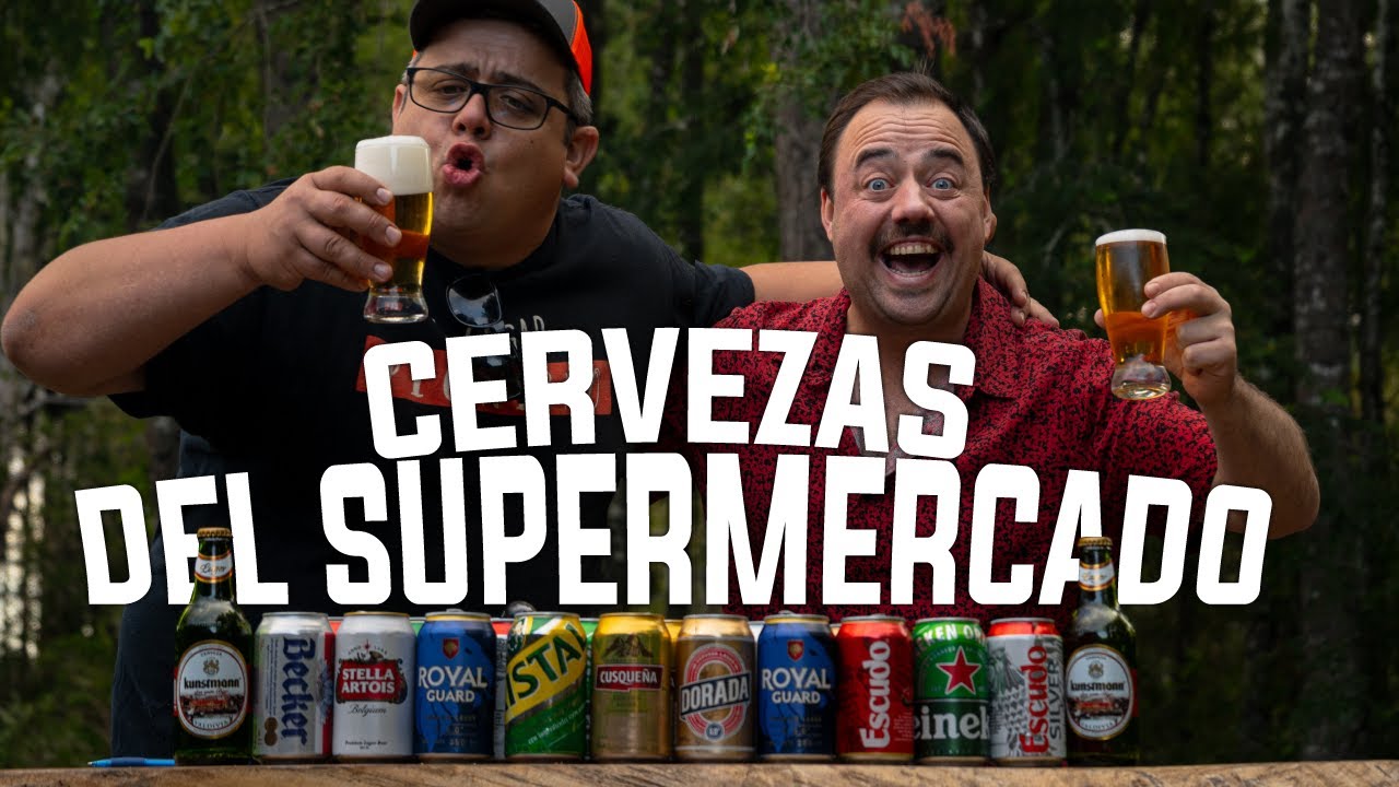 Probando y Comparando Cervezas del Supermercado &ldquo;cata a CIEGAS&rdquo; de dos parrilleros