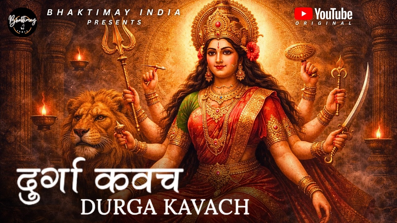 दुर्गा कवच | Durga Kavacham | Powerful Protection Mantra | देवी कवच | रक्षा,शांति और समृद्धि के लिए