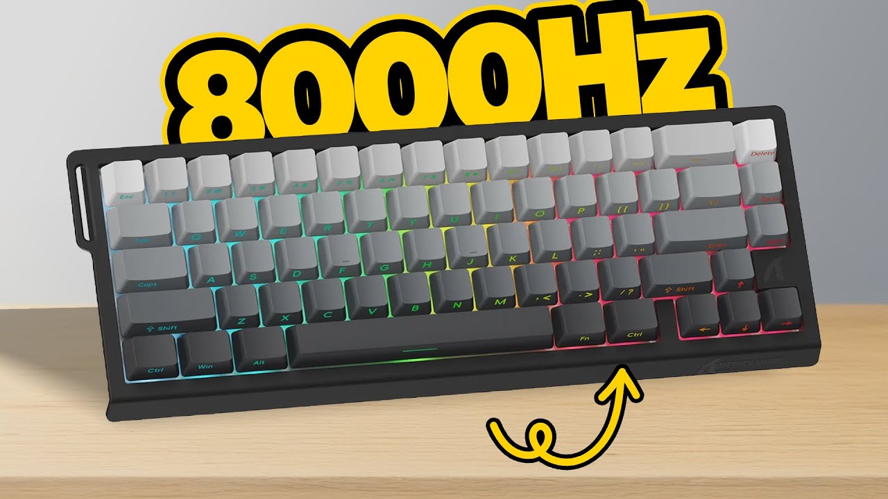 %65 Manyetik Switch Klavye | Attack Shark X68 PRO HE İnceleme