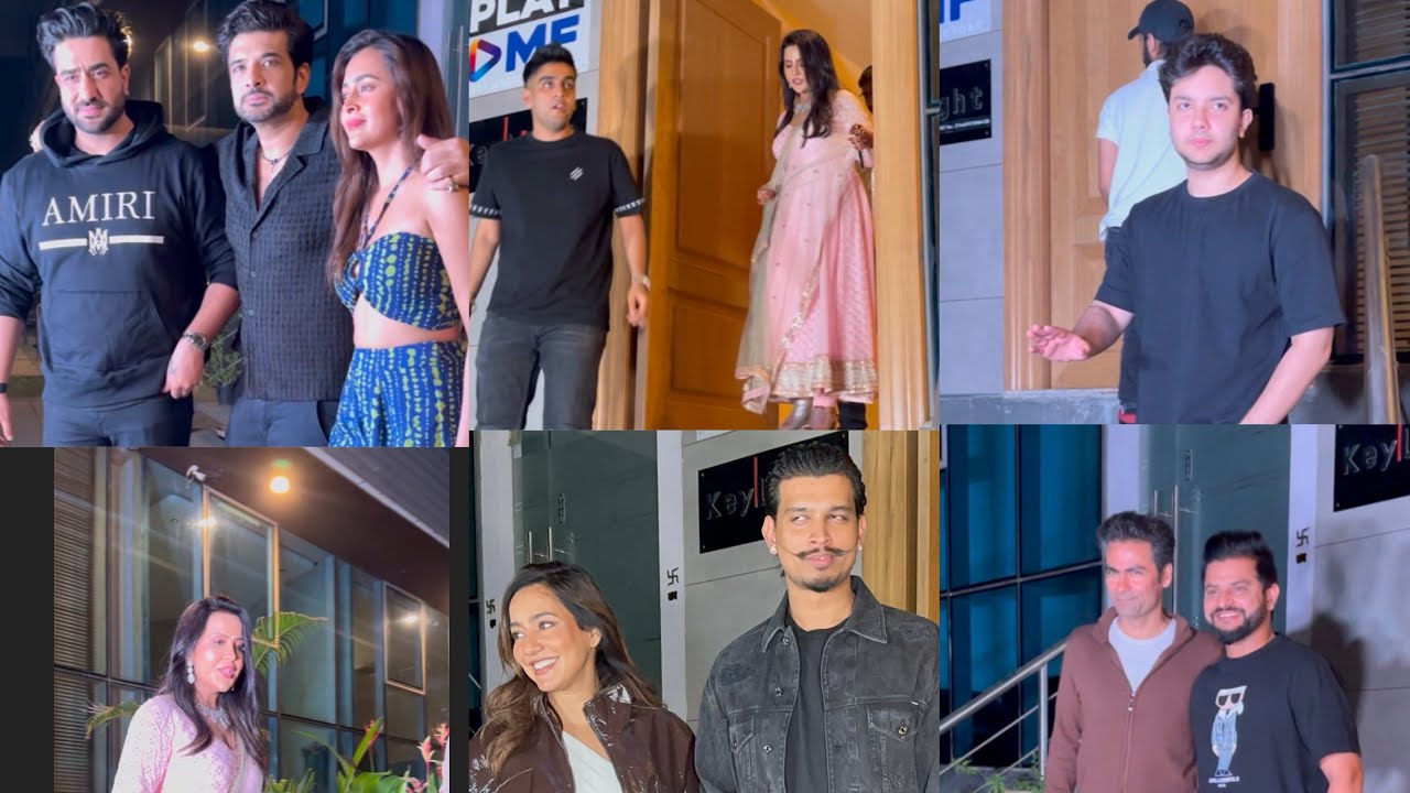 Raghav sharma Birthday Party Avneet Kaur Tejasswi Prakash Karan Kundra Aly Goni Neha Amruta Suresh