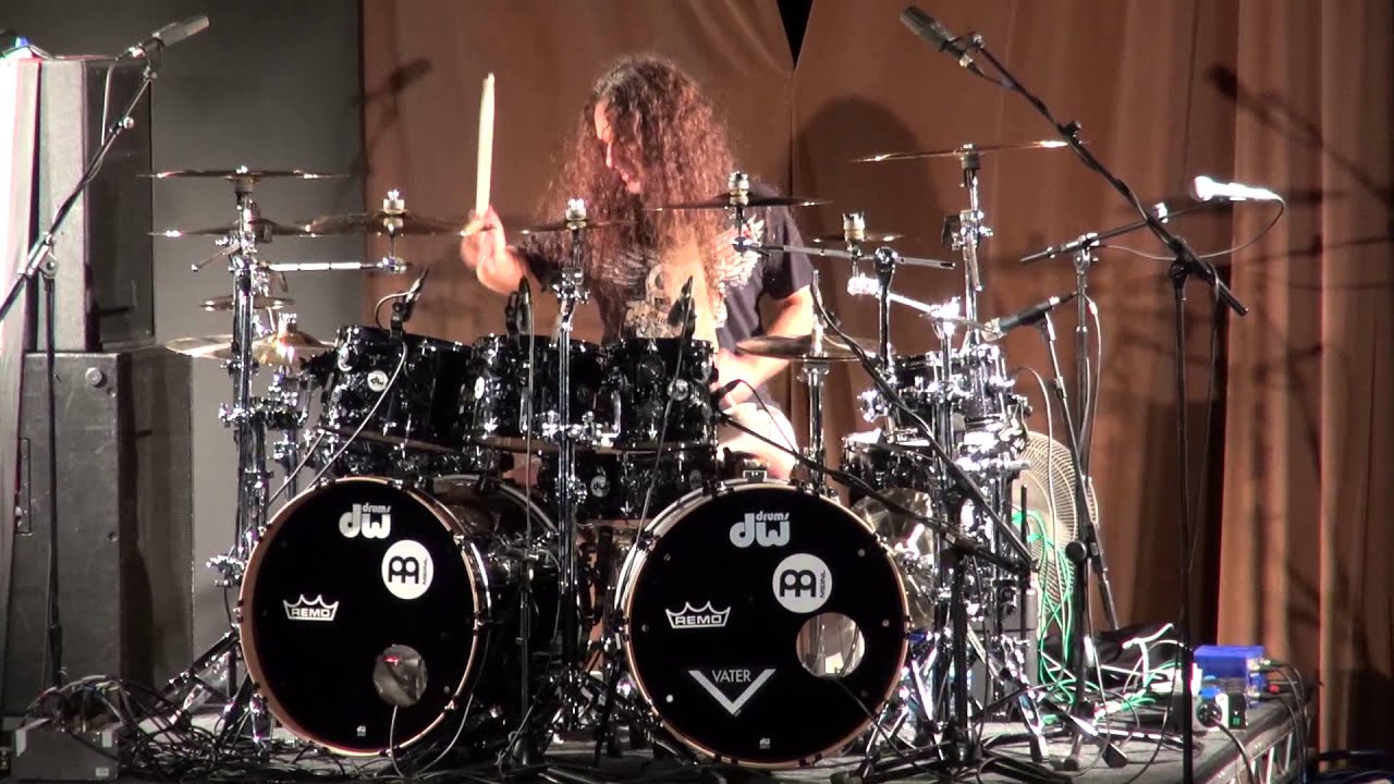 Derek Roddy - LIVE (FULL) - London Drum Show 2012 - Part 2 of 5 HD