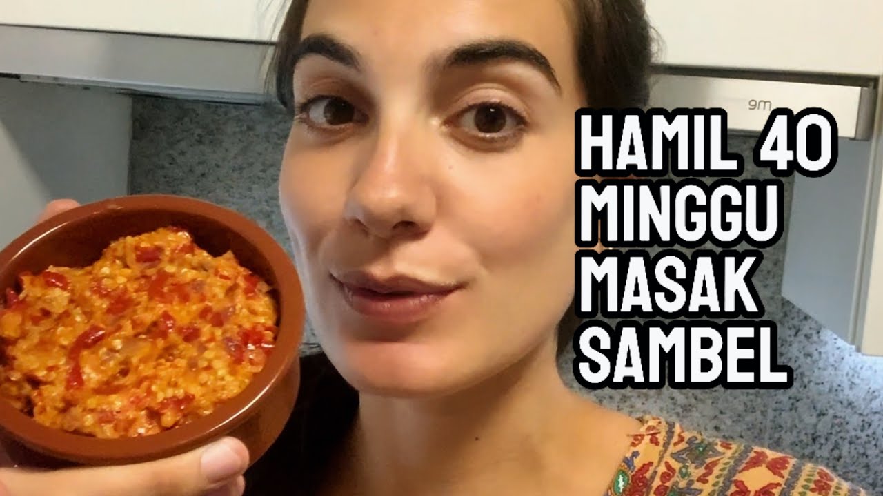 BIKIN SAMBEL SEBELUM MELAHIRKAN