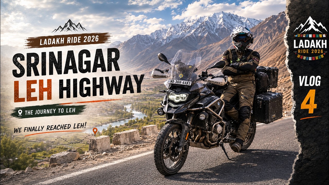 Crossing Zoji La to Reach Leh | Srinagar Leh Highway Full Journey | Ladakh 2026 Ep 4 | Nature Moto