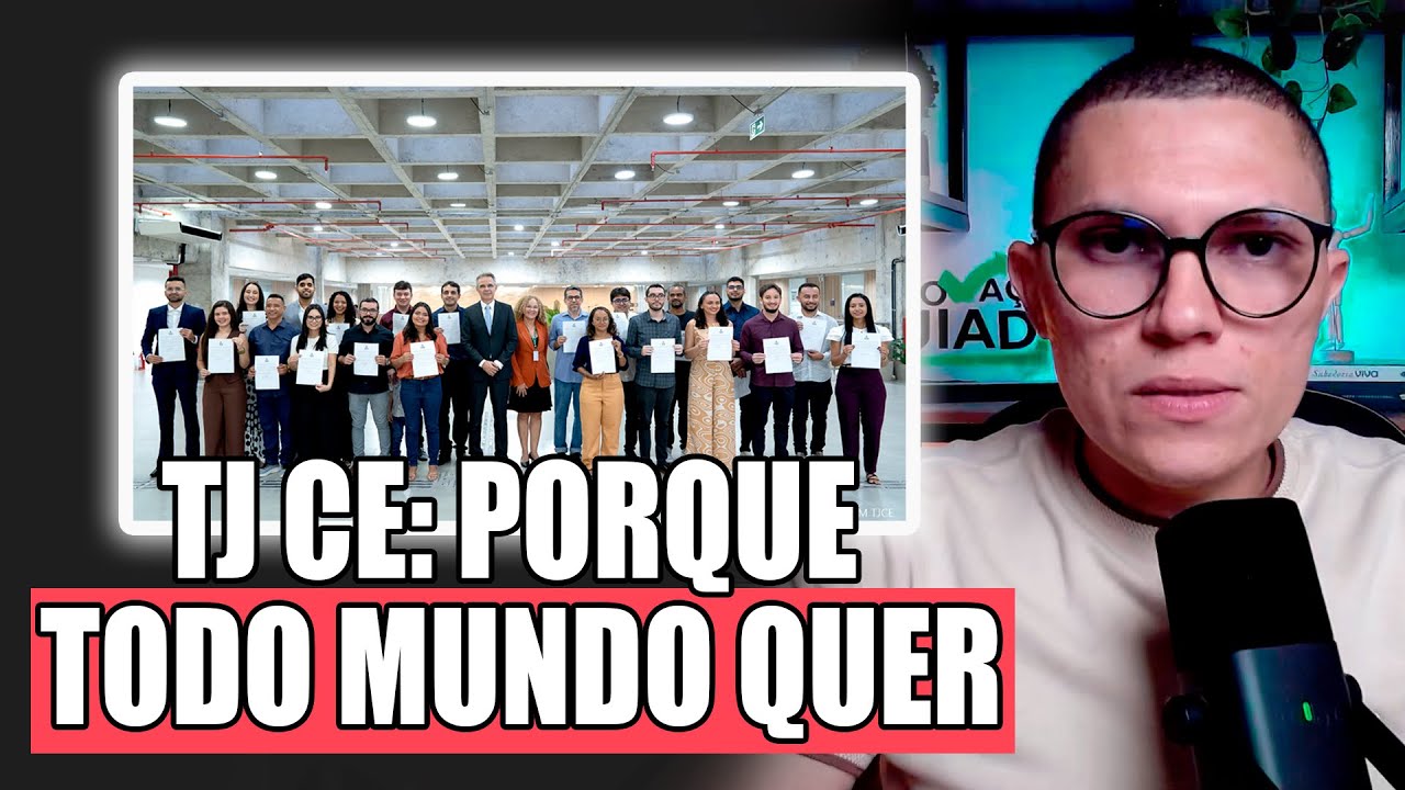TJCE 2026: O CONCURSO MAIS INTELIGENTE PARA FAZER AGORA