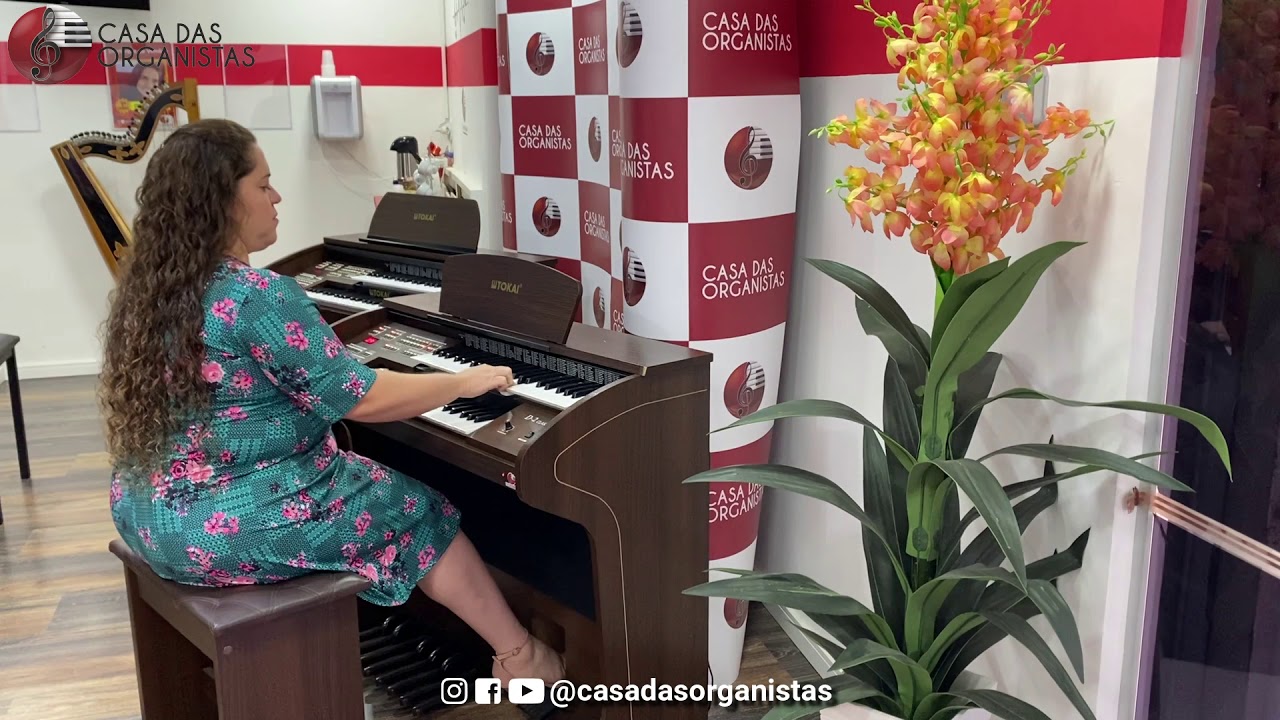 TOKAI D2 CLASSIC - ORG&Atilde;O POPULAR COM ELANDRA FRANCO  - CASA DAS ORGANISTAS
