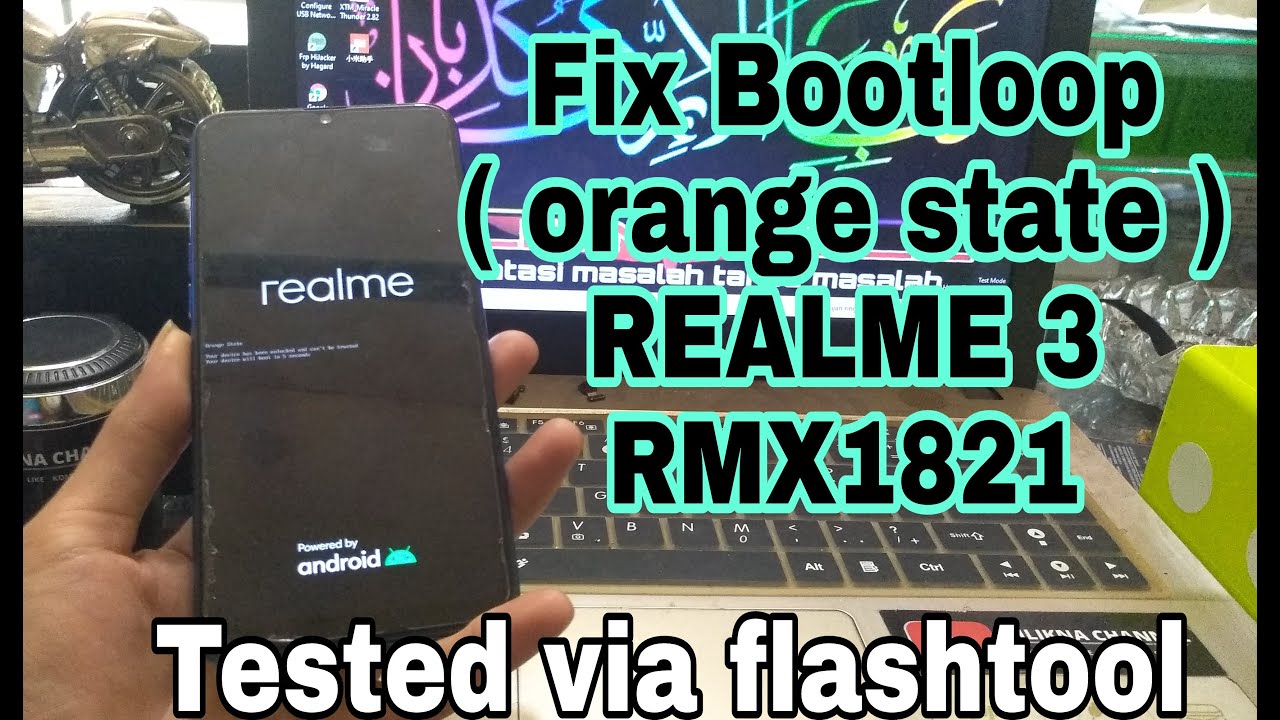 CARA FLASH REALME 3 RMX1821 VIA FLASHTOOL
