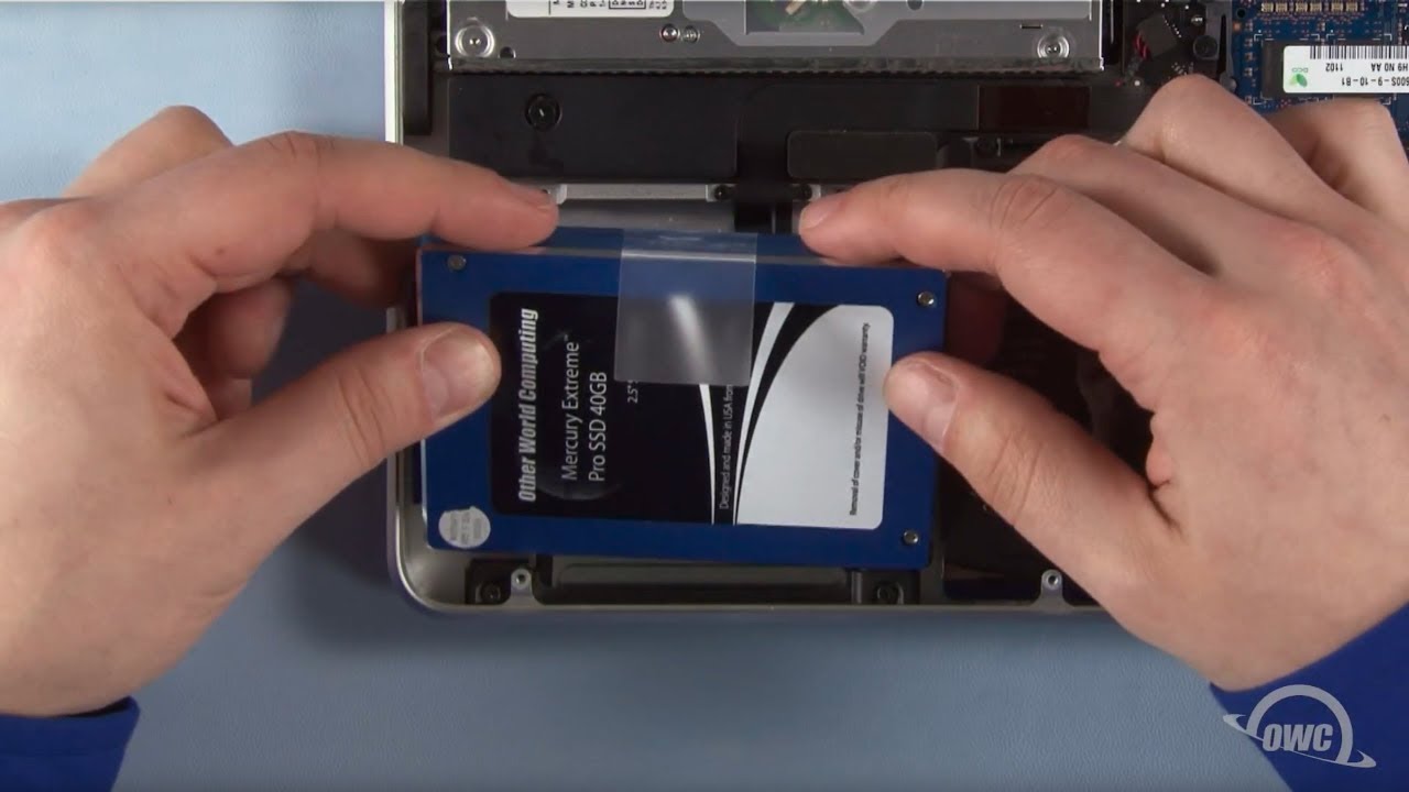 OWC 2.5-inch SSD Install: 15-inch MacBook Pro 2010