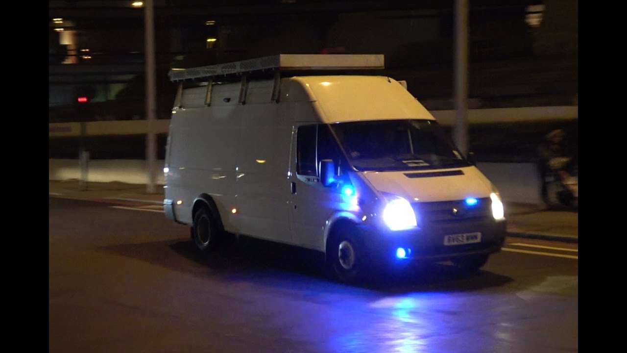 2 London Police Vans Responding