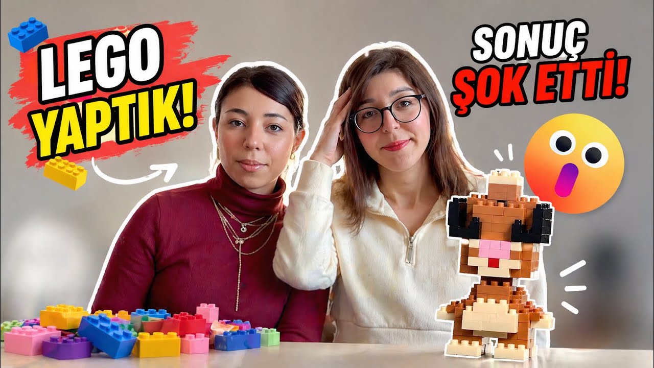 KARDEŞİMLE LEGO YAPARKEN SABIR TESTİNE GİRDİK @sinemgull 