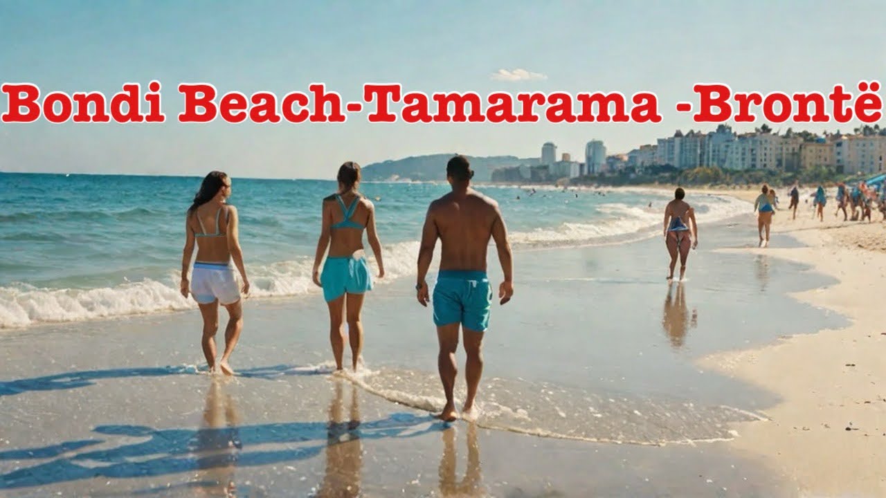 Sydney's AMAZING Coastal Walk in 4K 60fps HDR from Bondi Beach to Brontë & Tamarama Marine Dr 🇦🇺