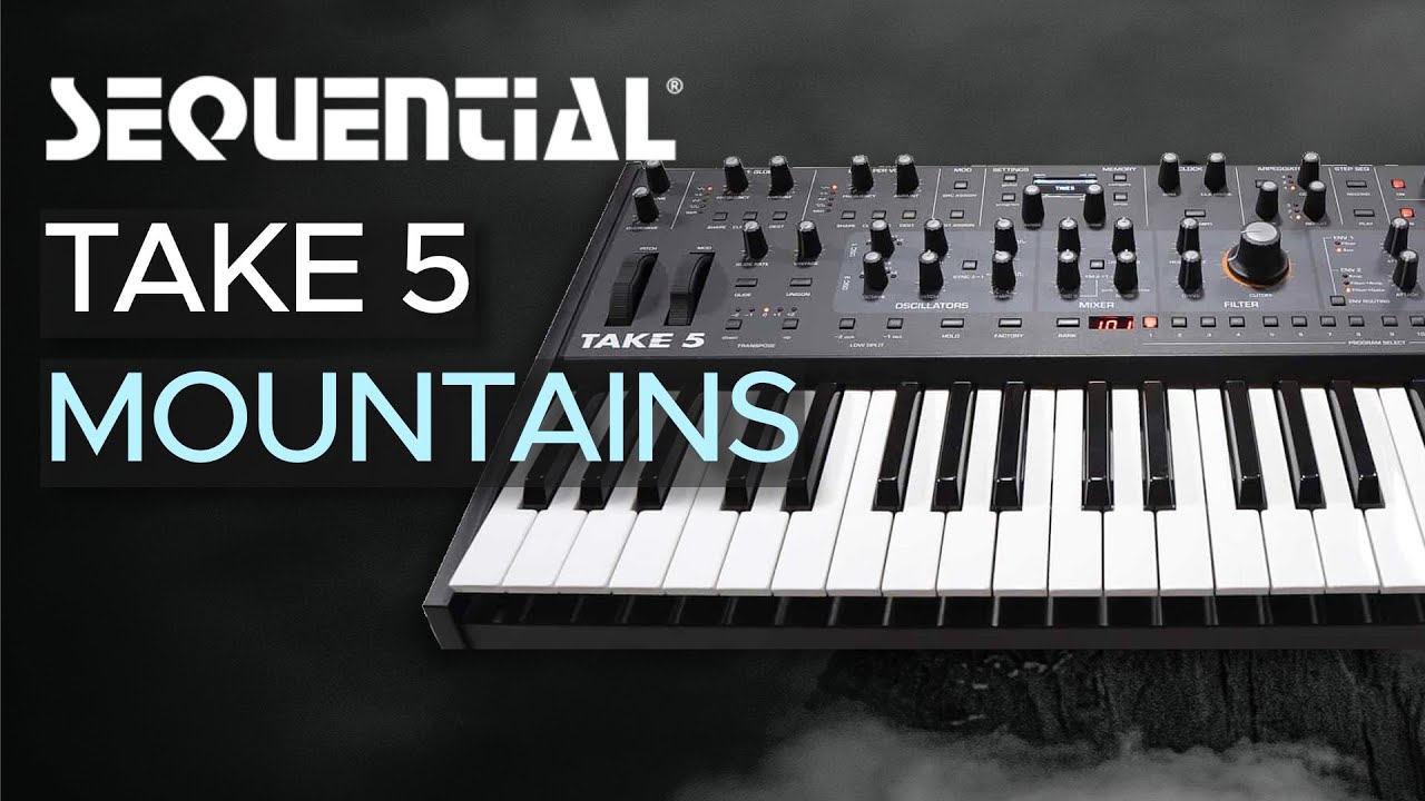 Sequential Take 5 Sound Demo (no talking): Presets for Ambient, Melodic Techno and Electronica