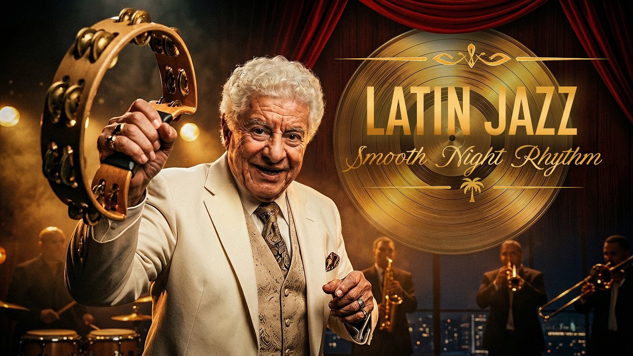 Smooth Latin Jazz Nights 🍷 Warm Havana Rhythms & Golden Lounge Ambience