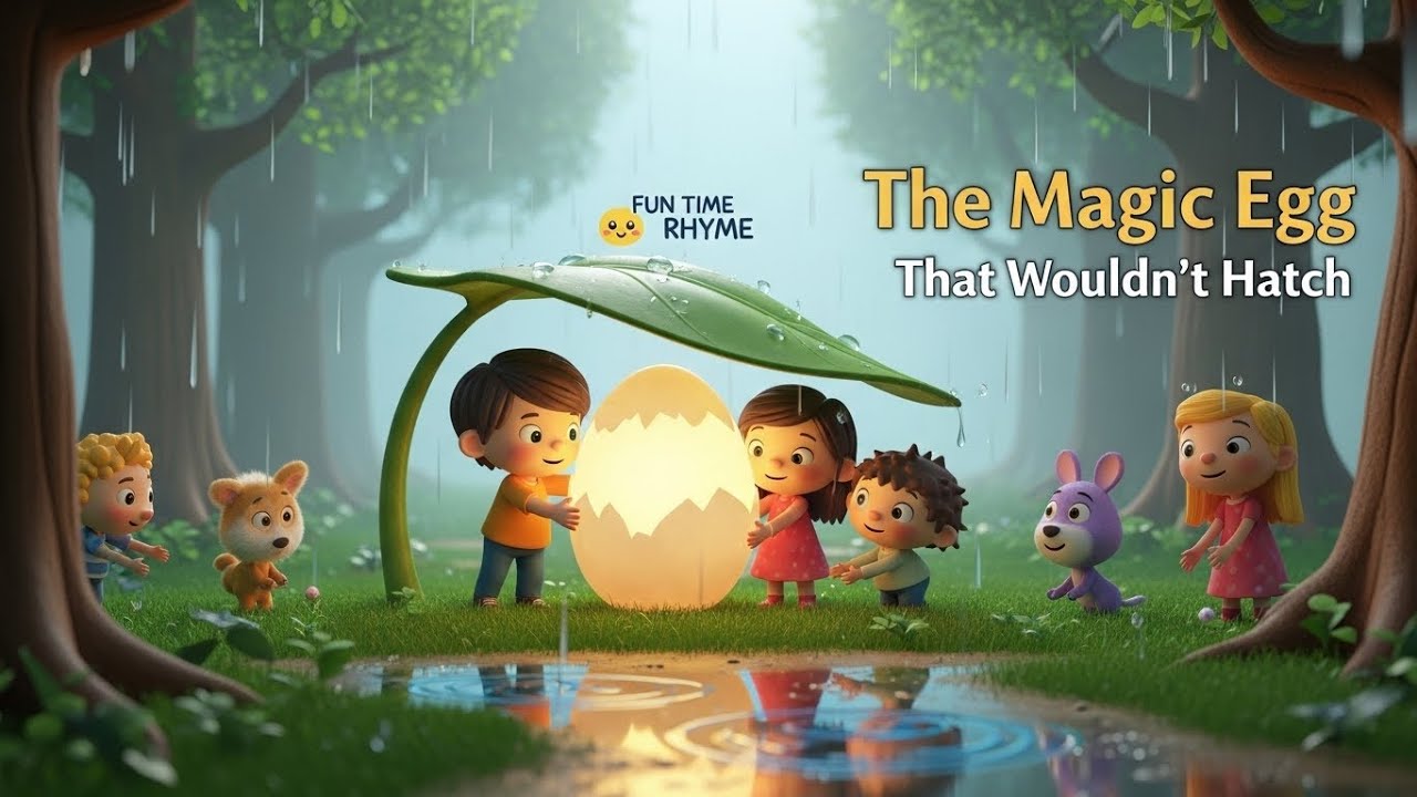 The Magic Egg That Wouldn’t Hatch 🥚✨🐣 | Magical Kids Story for Toddlers & Preschoolers 🌈👶