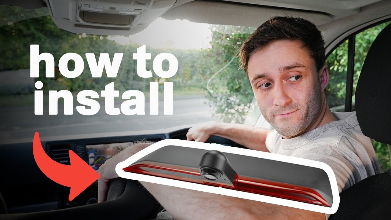 HOW TO INSTALL A REVERSING CAMERA ON YOUR CAMPER VAN