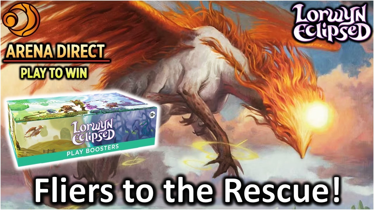 Fliers help my mediocre pool rise! - Lorwyn Eclipsed Arena Direct Play Booster Box Sealed