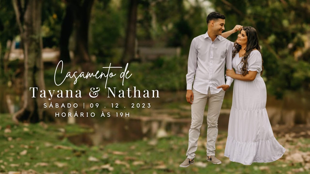 Casamento de Tayana Santos e Nathan Laranja - 09/12 - 19h