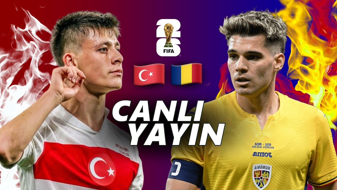 🇹🇷 T&Uuml;RKİYE - ROMANYA 🇷🇴 // Canlı Yayın