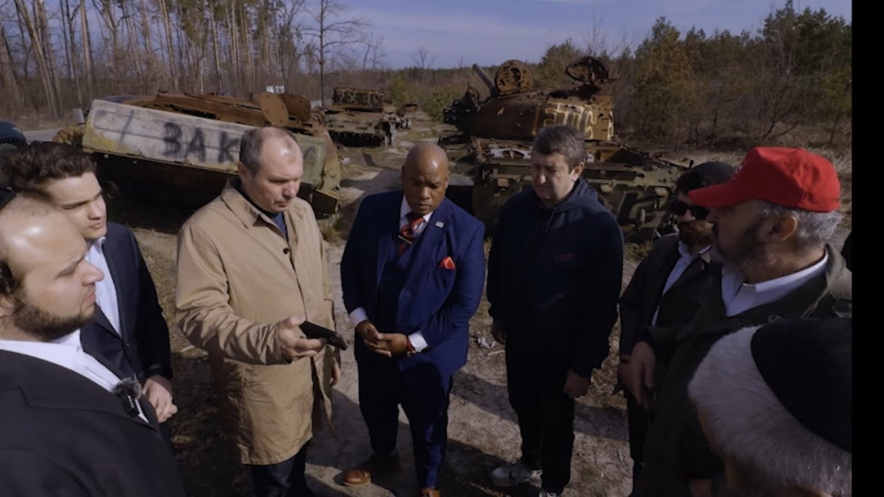 Pastor Mark Burns in Ukraine Пастор Марк Бернс в Україні!