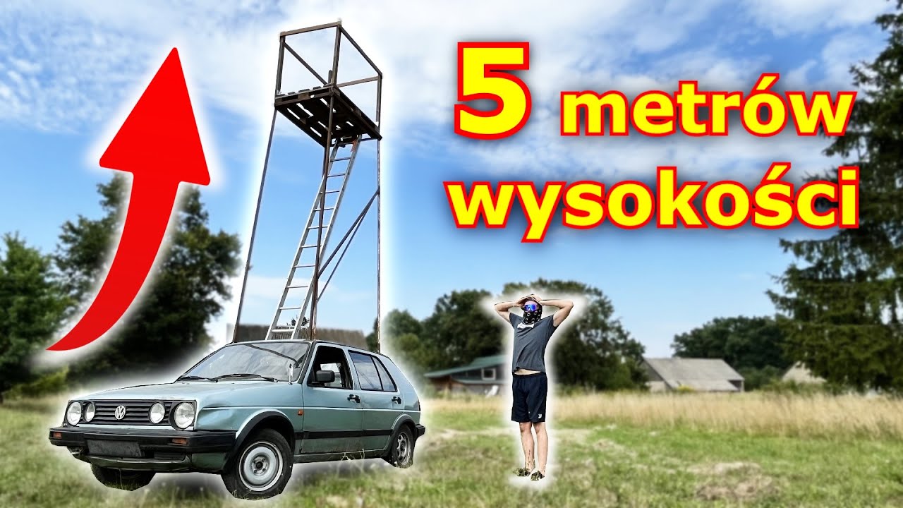 Zrobiliśmy Golfa z amboną dla myśliwego! Idealne auto na polowanie!