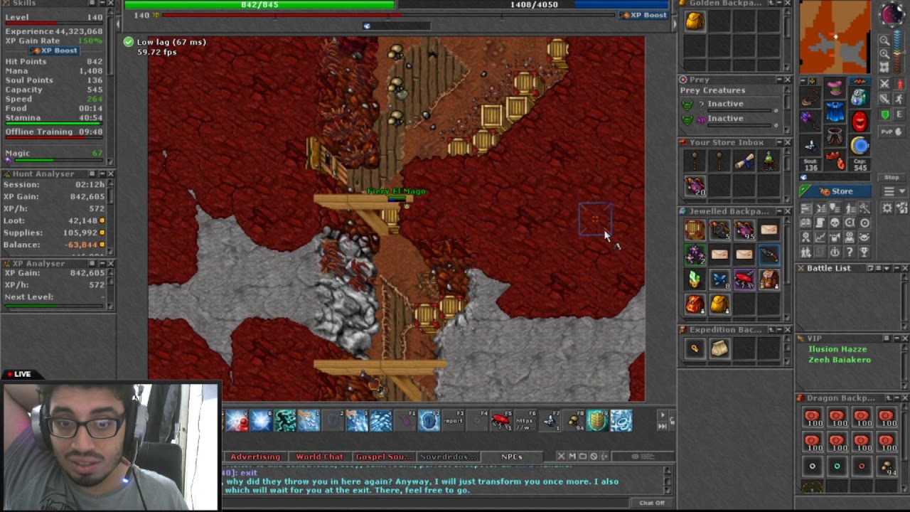 TIBIA QUESTS - Wrath of the Emperor Quest MISSION 1 SOLO