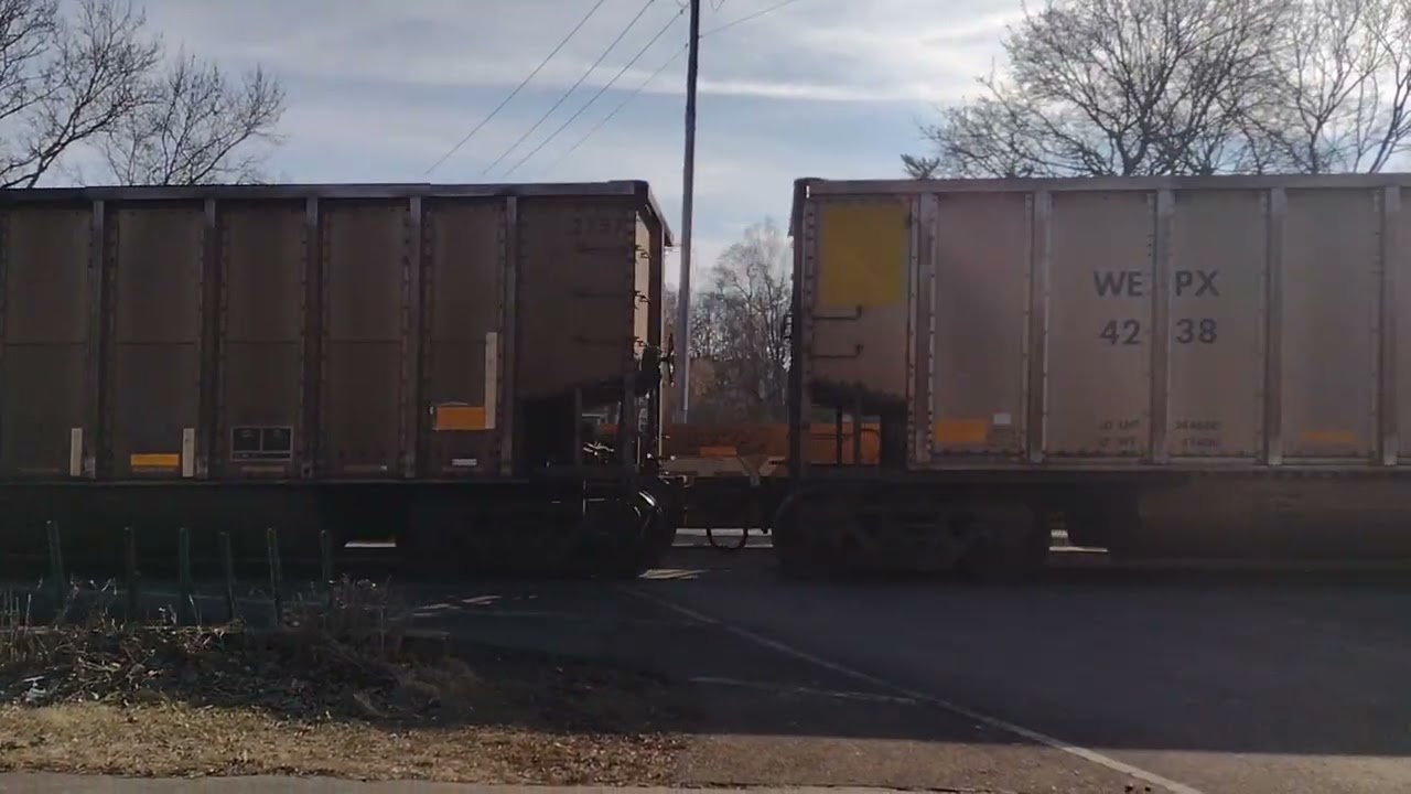 3 Union Pacific Trains Meeting Each Other in West Chicago, IL. 2/16/26.