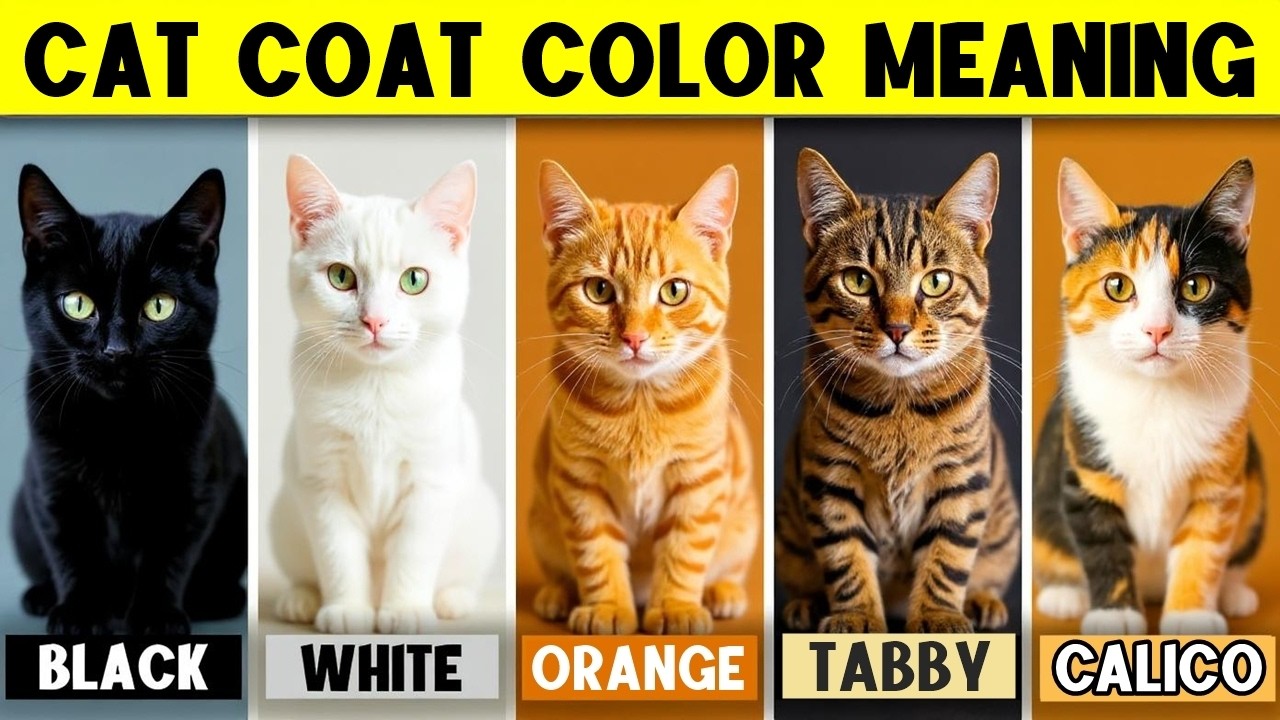 What Your Cat's Color TRULY Says About Their Health and Personality 🐈🐈&zwj;⬛