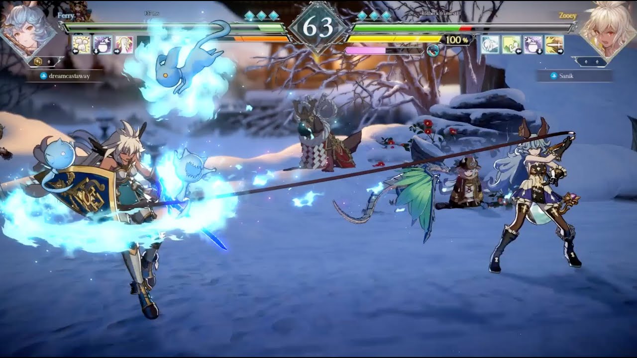 Granblue Fantasy Versus Rising Beta no.1 Casual Ferry Matches