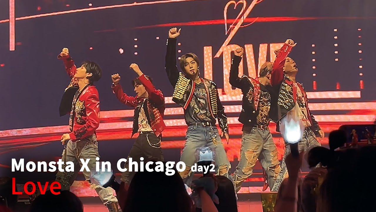 몬스타엑스 시카고 투어 Love (Monsta X US Tour in Chicago 220529)