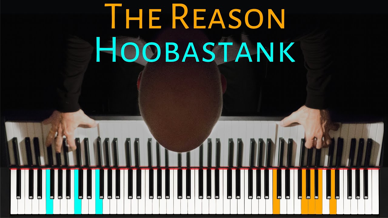 The Reason | Hoobastank (piano cover) [SeeMusic Synthesia-style Tutorial] Scott Willis Piano