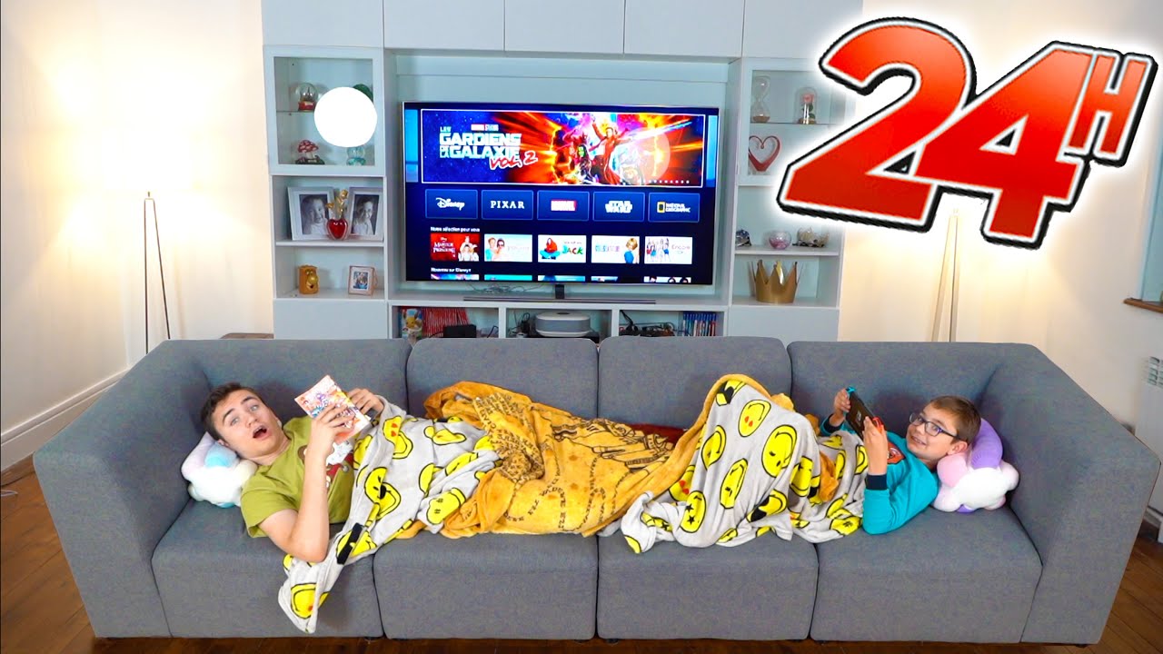 24H SUR LE CANAPÉ !
