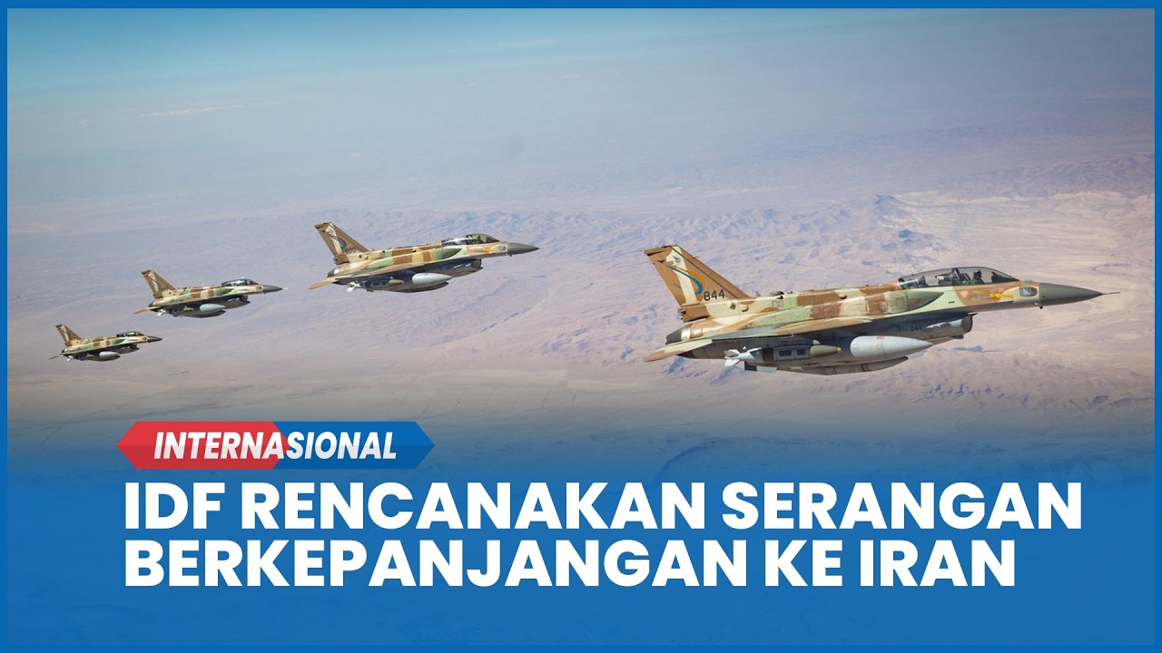 IDF Lanjutkan Serangan ke Iran 1-2 Minggu Lagi, Lebih dari 5.000 Bom Telah Dijatuhkan