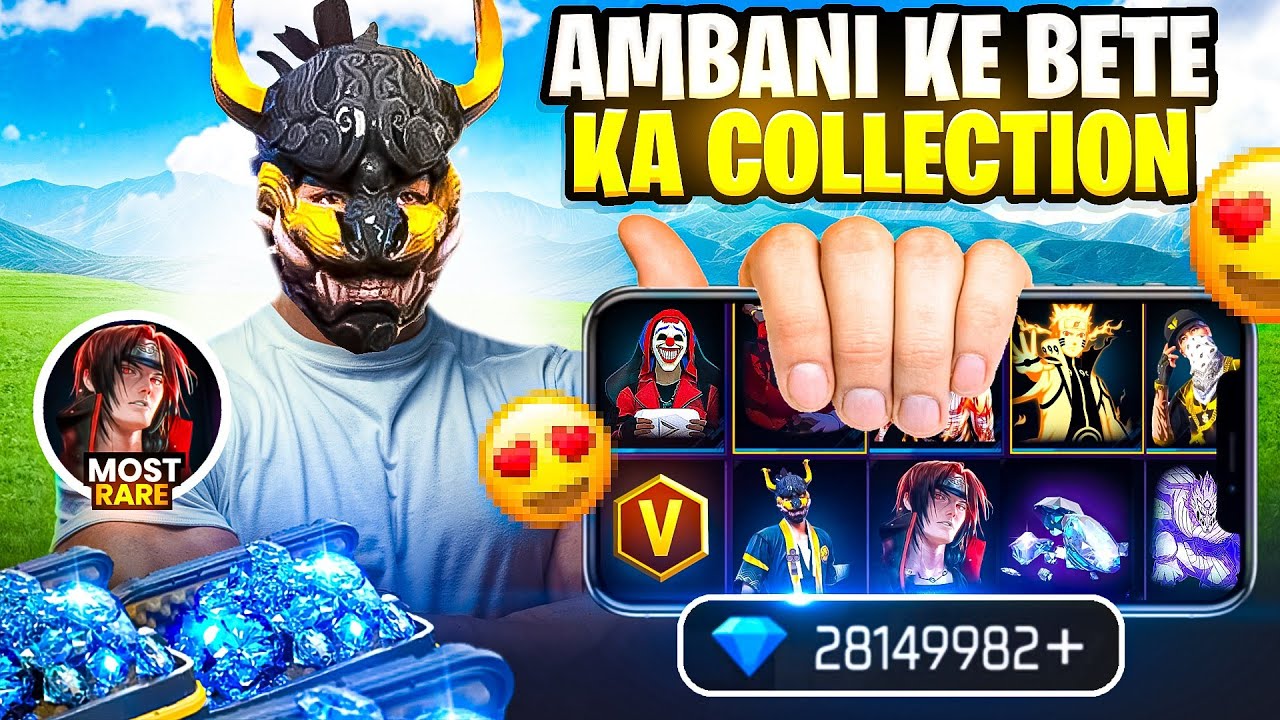 10 Year Kid ₹1 Crore ID Collection 😨 - Garena Free Fire