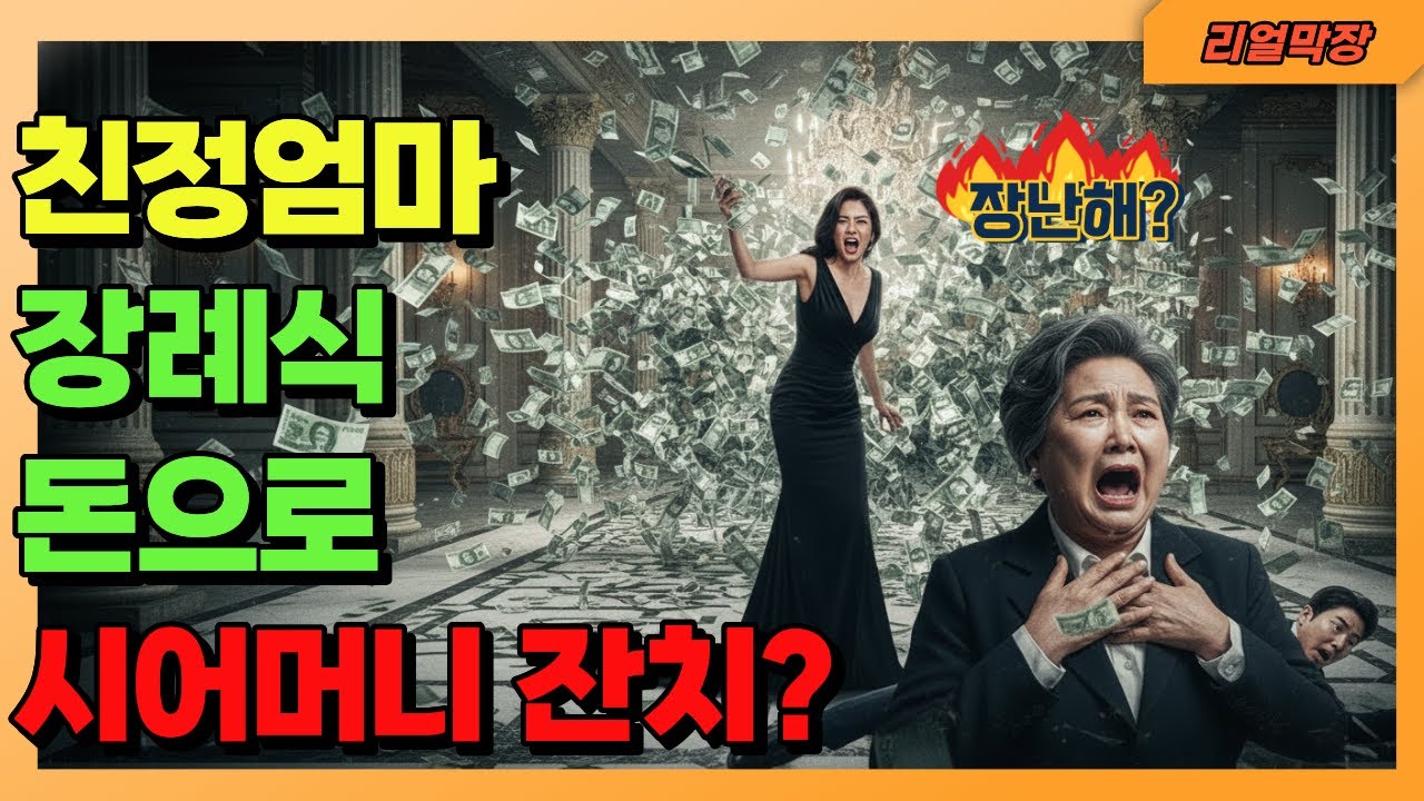 엄마 장례식 부조금으로 시어머니 잔치? 28년 참았던 며느리의 통쾌한 복수! | 오디오북| 노후사연 | 인생사연 | 감동사연 | 인생사연 |