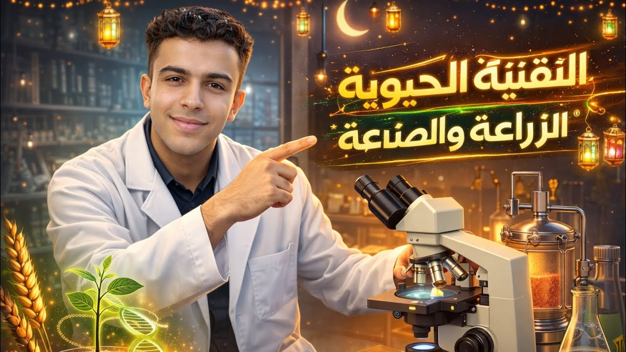المحاضرة الثالثة ميكروبايولوجي ( التقنية الحيوية فى الزراعة والصناعة)