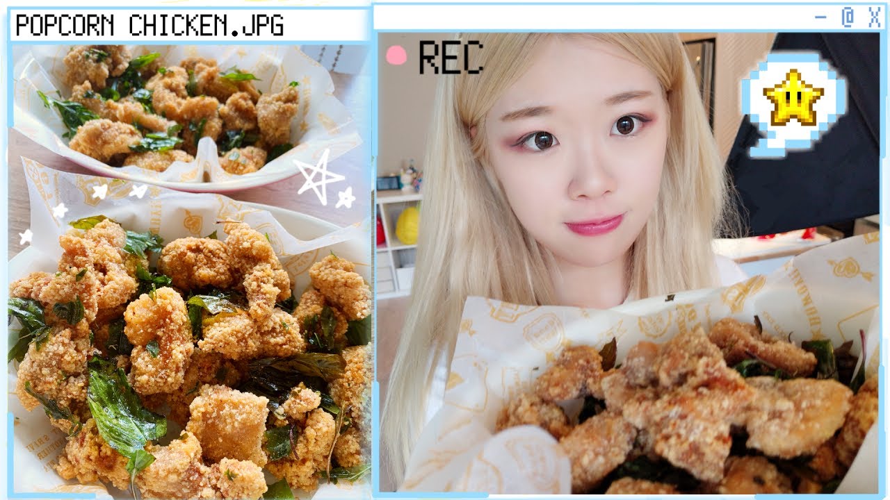 making da best popcorn chicken EVAR (▰˘◡˘▰) on a boring sunday...
