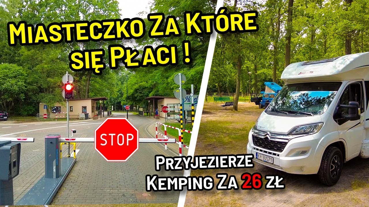 Skorzęcin Płatne Miasteczko / Przyjezierze Kemping za 26zł / Jedziemy na Zlot ! / Kamperem w Polskę