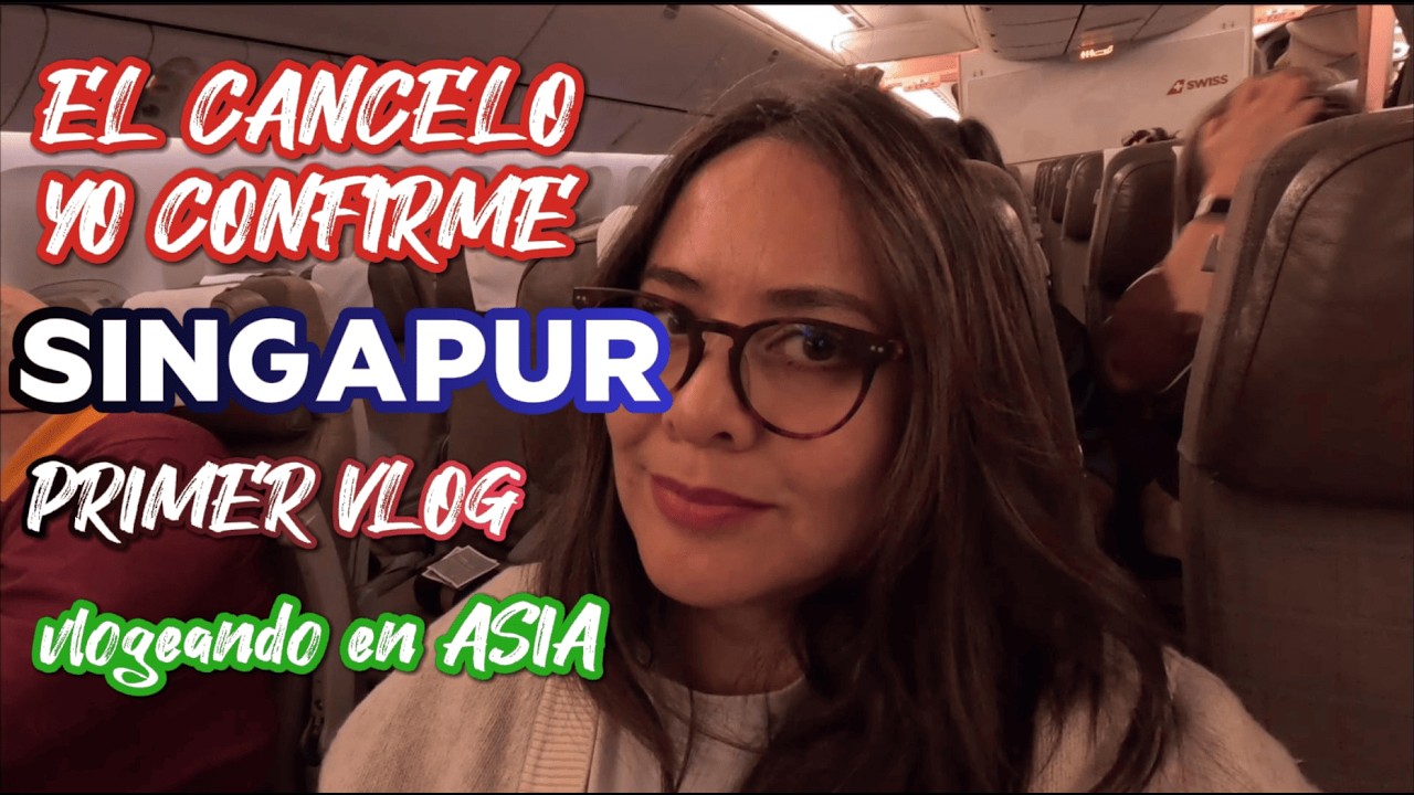 SINGAPUR SOLA? PARTE 1 Val en Zúrich Mexicana en Suiza Val Vlogs 4K SINGAPORE