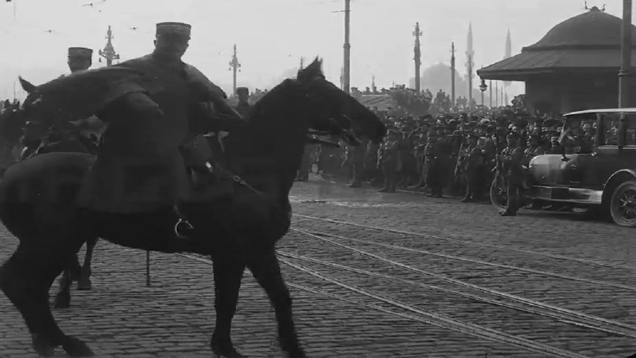 Fransız İşgal Kuvvetleri Komutanının İstanbul'a girişi - 1919