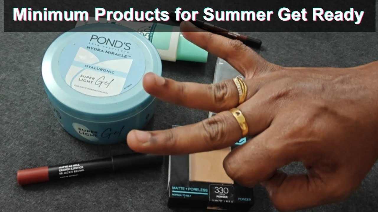 Vlog 🌿 || 👆 Minimum Beginner Friendly Products for Summer Get Ready 🥰 || #makeup #skincare #tamil