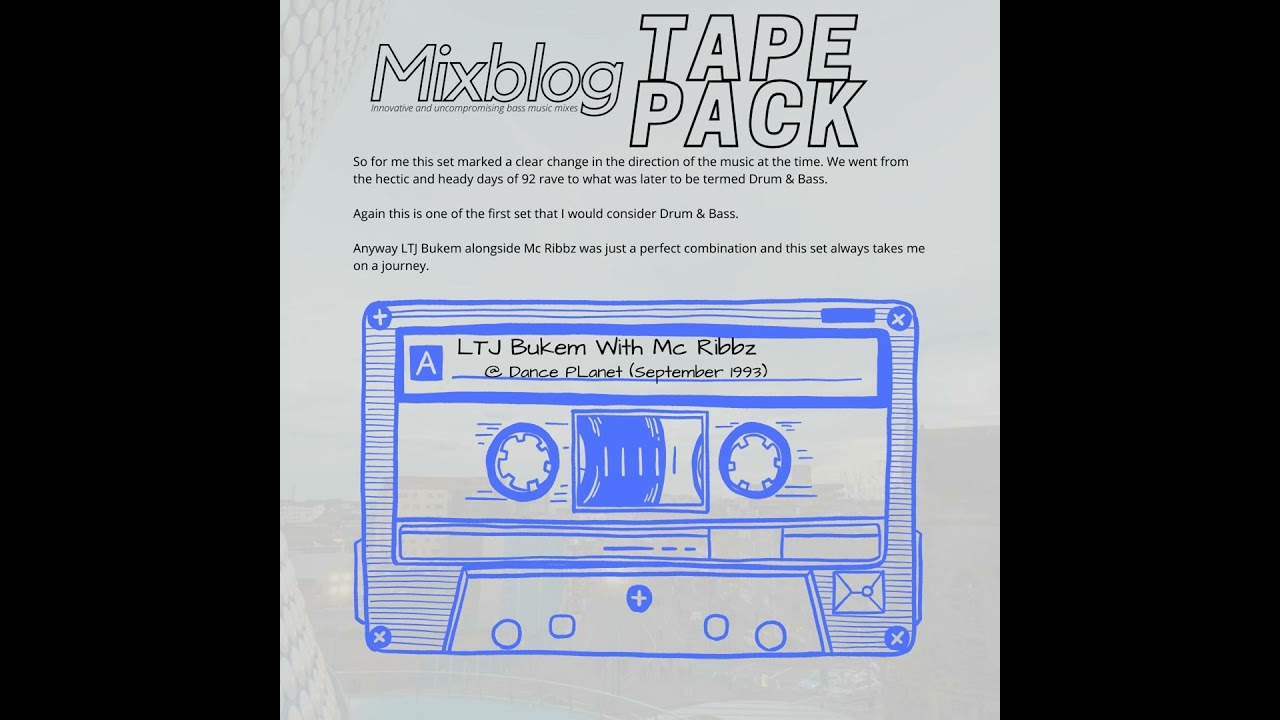LTJ Bukem With Mc Ribbz - Dance Planet Pure NRG - 16th September 1993