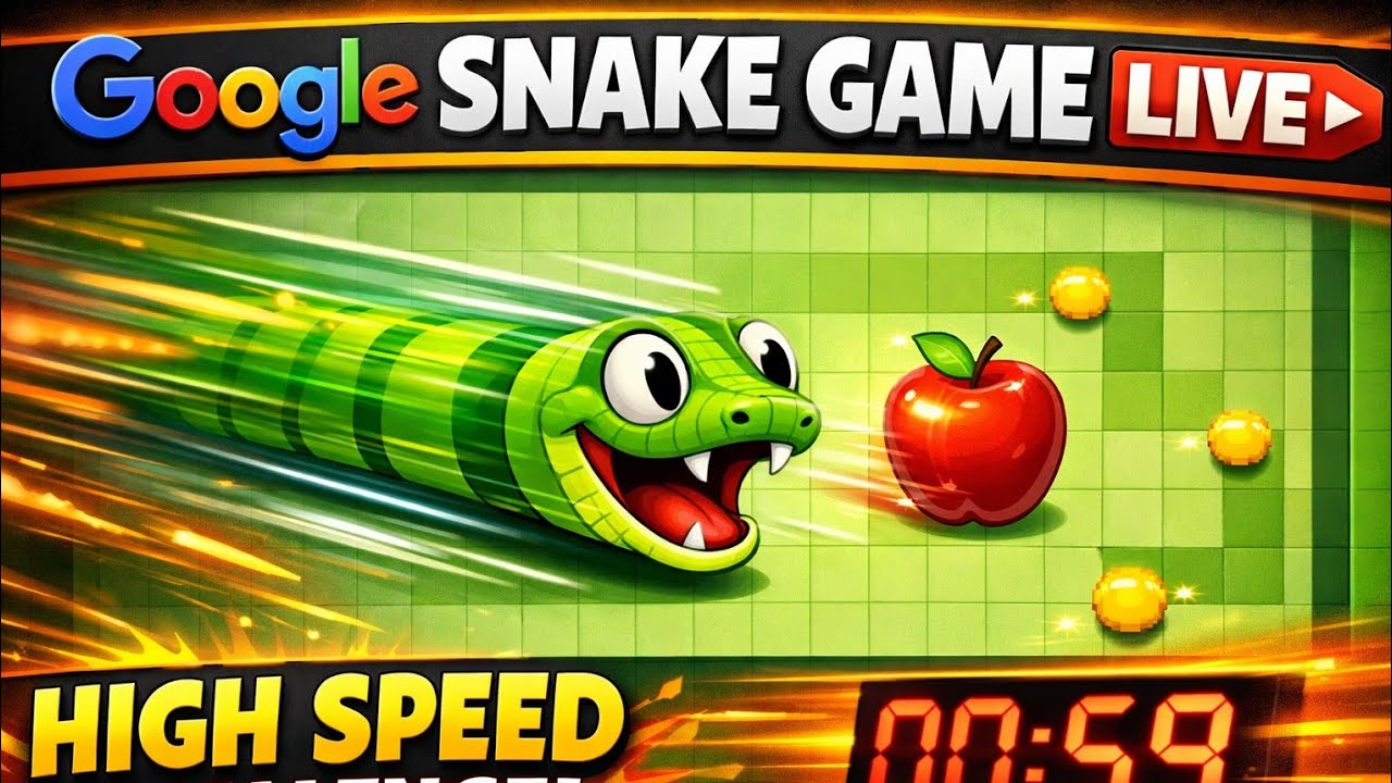 World Record Try 🔥 Aaj Tootega Record 🔥 Google Snake Game Live Hindi #shortsfeed #shortslive #snake