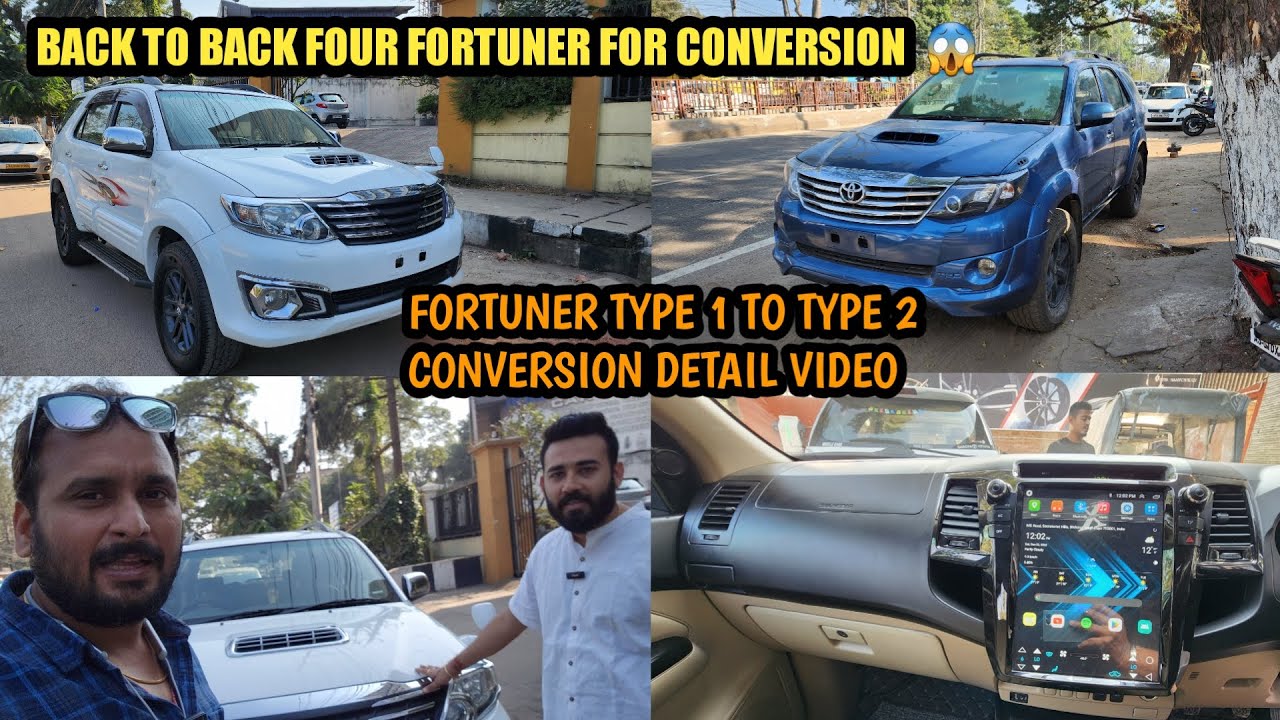 TAWANG TO GUWAHATI  | FORTUNER MODIFICATION FROM TYPE 1 TO TYPE 2 | CAR STUDIO | DETAIL VIDEO
