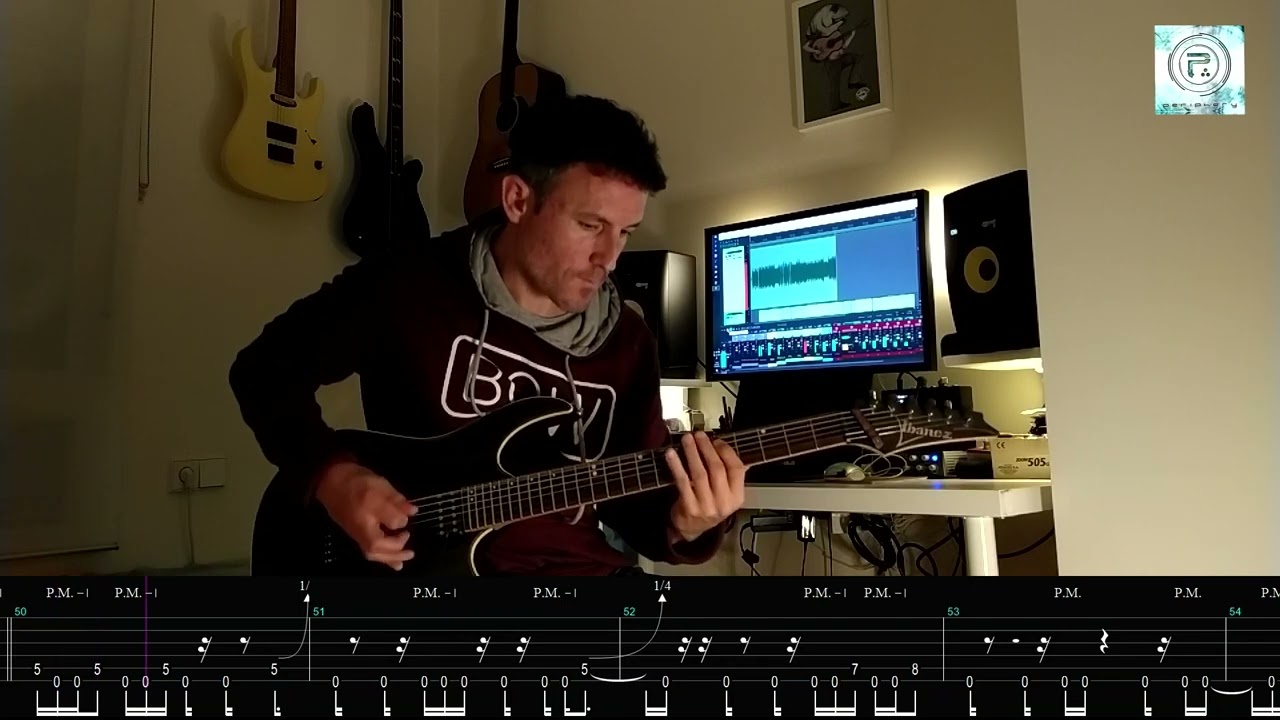 Periphery - Icarus Lives (6 string Drop A# cover with tabs)