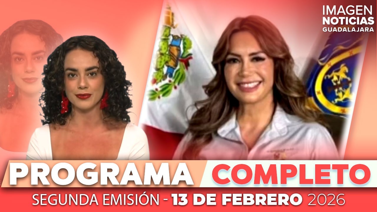 Noticias GDL con Carolina Martínez | Programa completo 13 de febrero de 2026