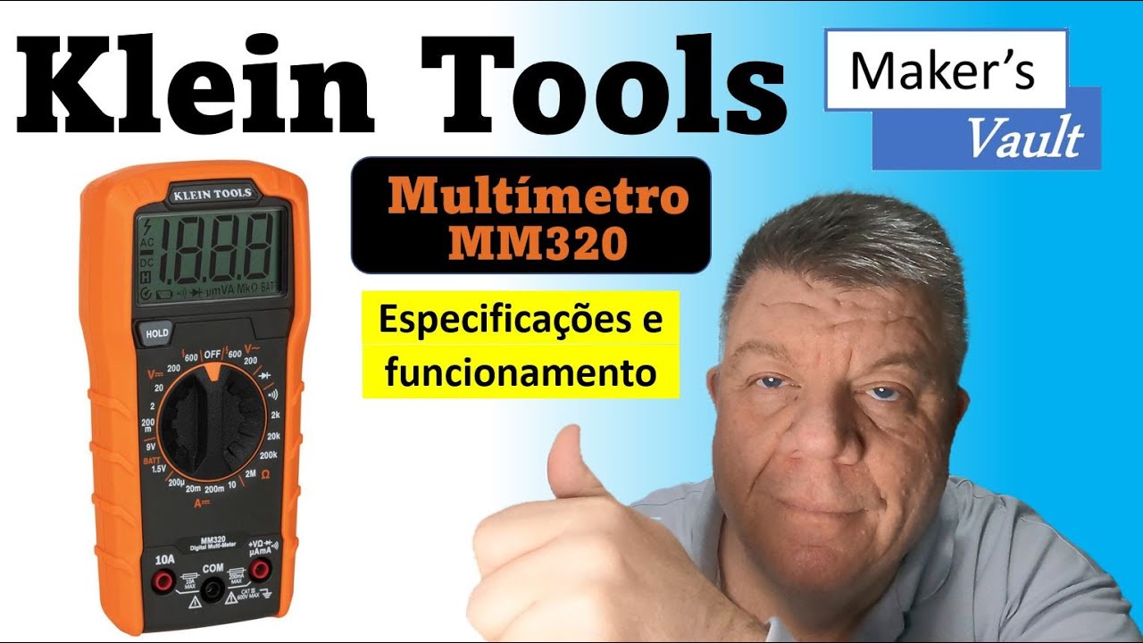 Klein Tools - Multímetro MM320: Especificações e funcionamento!
