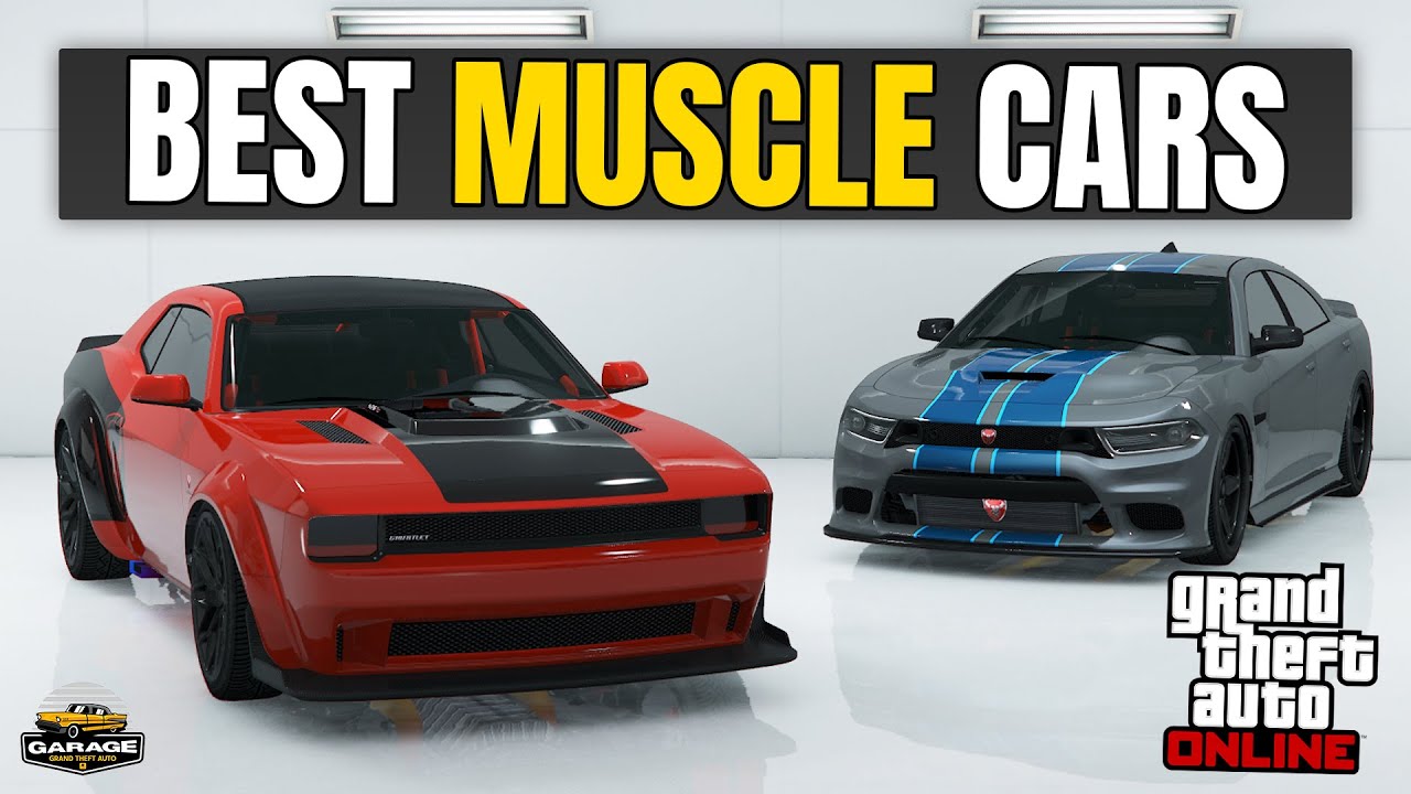 Top 10 FASTEST Muscle Cars in GTA 5 Online